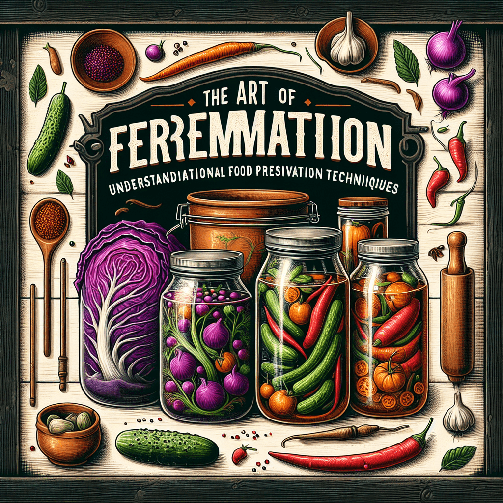 The Art of Fermentation: Understanding Traditional Food Preservation Techniques