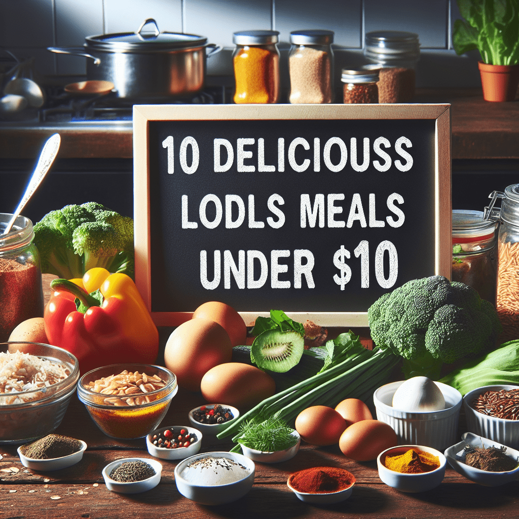 10 Delicious Meals You Can Cook at Home for Under $10