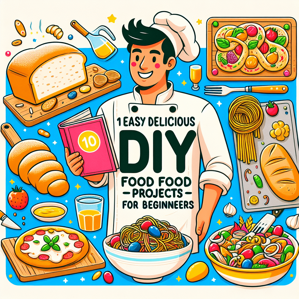 10 Easy and Delicious DIY Food Projects for Beginners