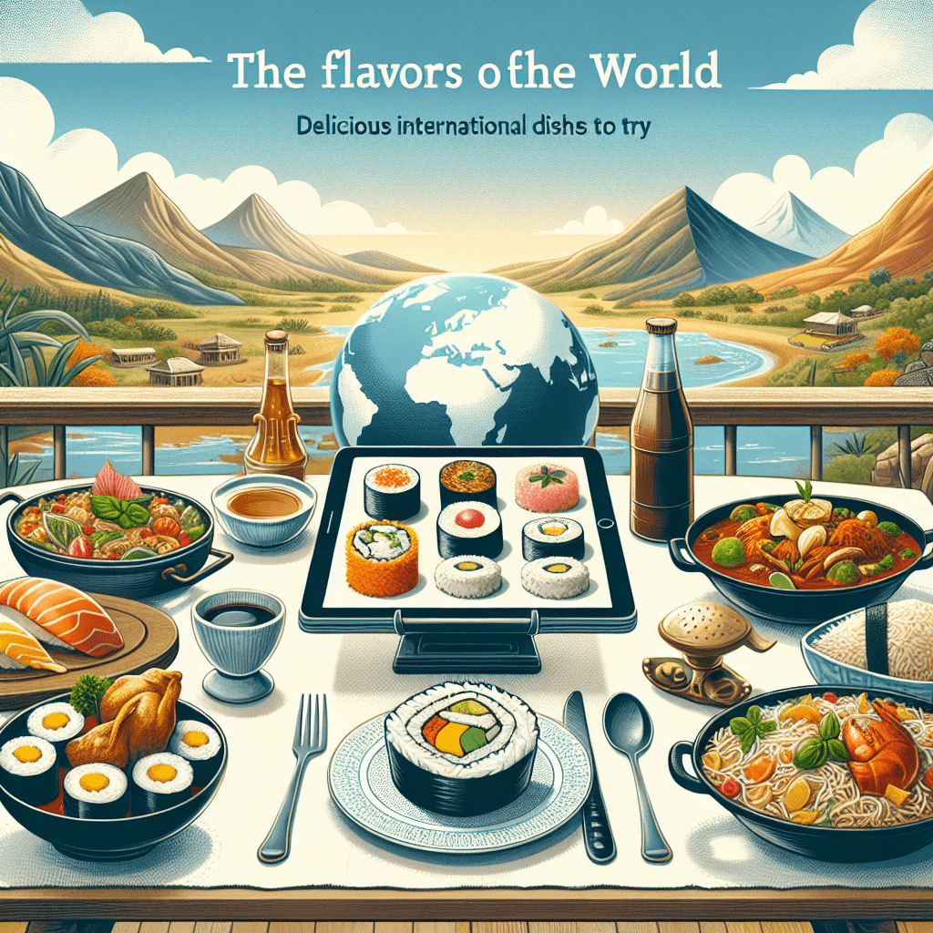 The Flavors of the World: Delicious International Dishes to Try