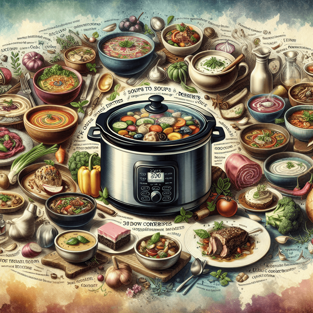 From Soups to Desserts: 30 Days of Slow Cooker Recipes