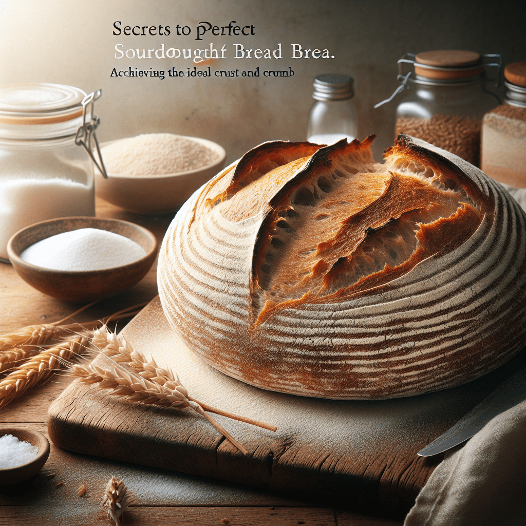 Secrets to Perfect Sourdough Bread: Achieving the Ideal Crust and Crumb