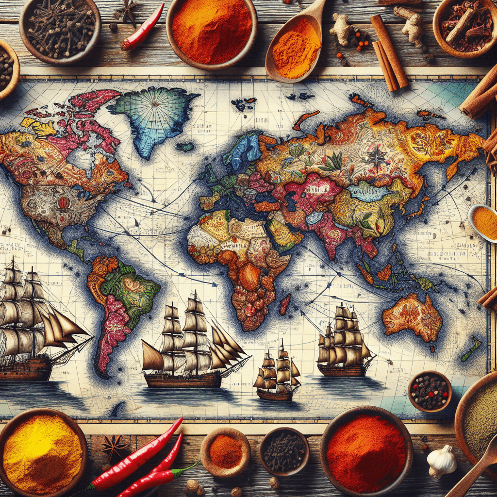 The Global Journey of Spices: How Trade Shaped Taste