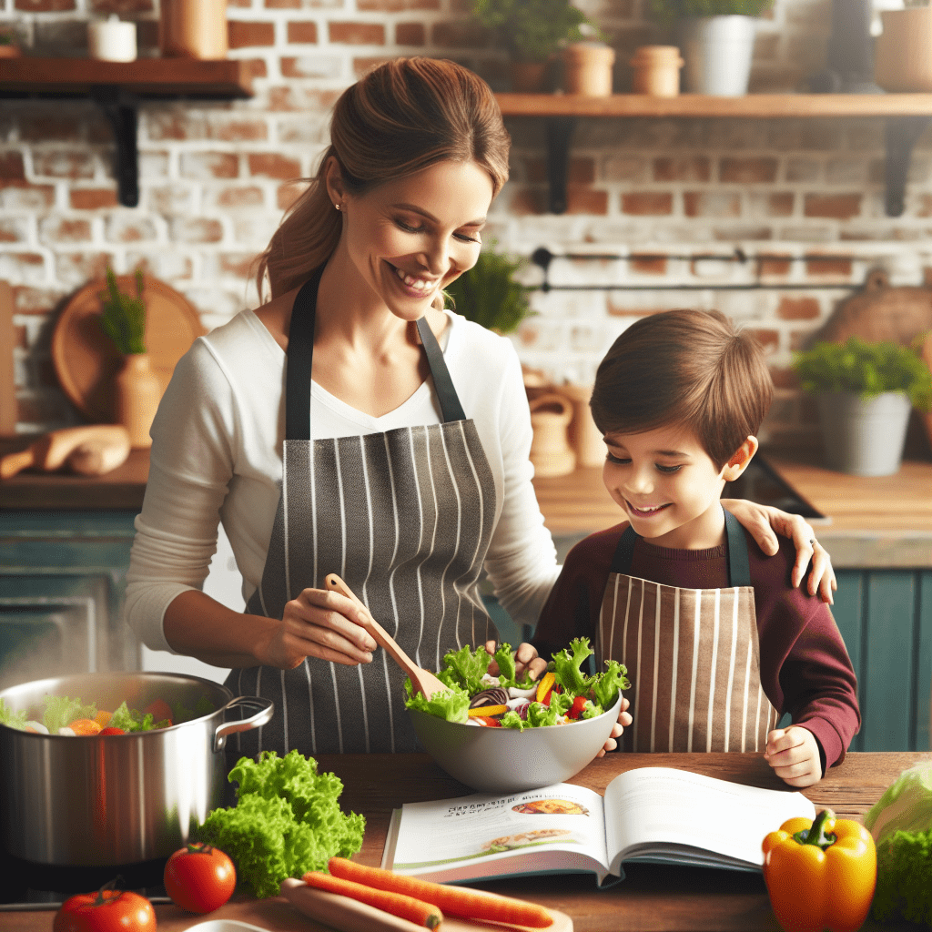 Cooking with Children: Healthy Recipes for Family Bonding