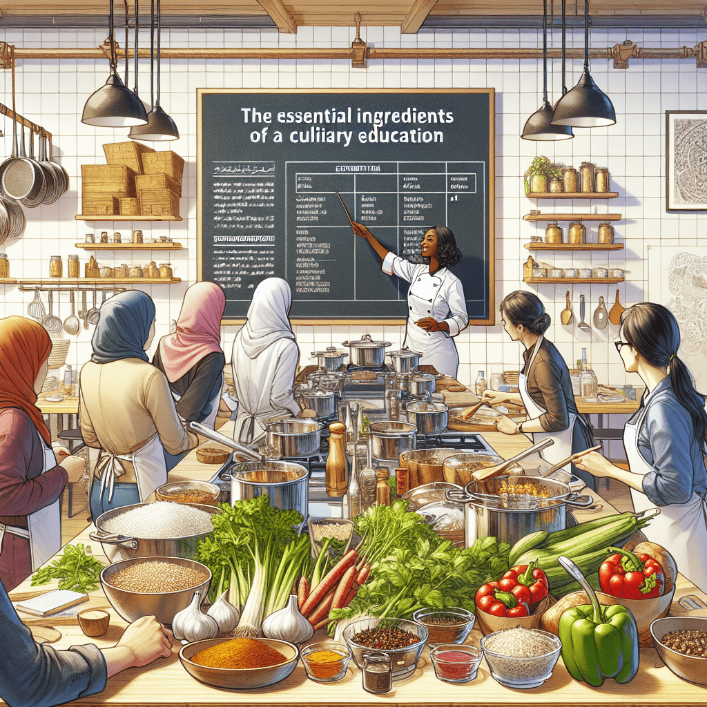 The Essential Ingredients of a Culinary Education