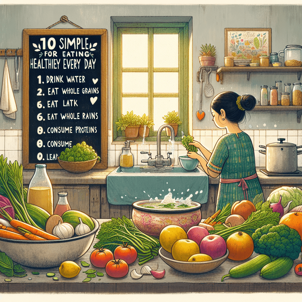 10 Simple Tips for Eating Healthier Every Day