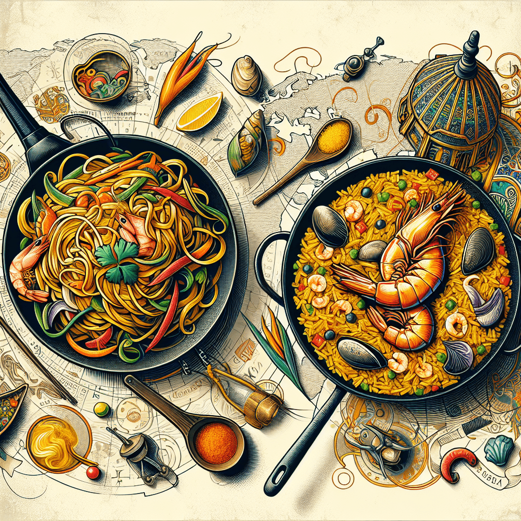 From Pad Thai to Paella: A Culinary Journey Through International Cuisine