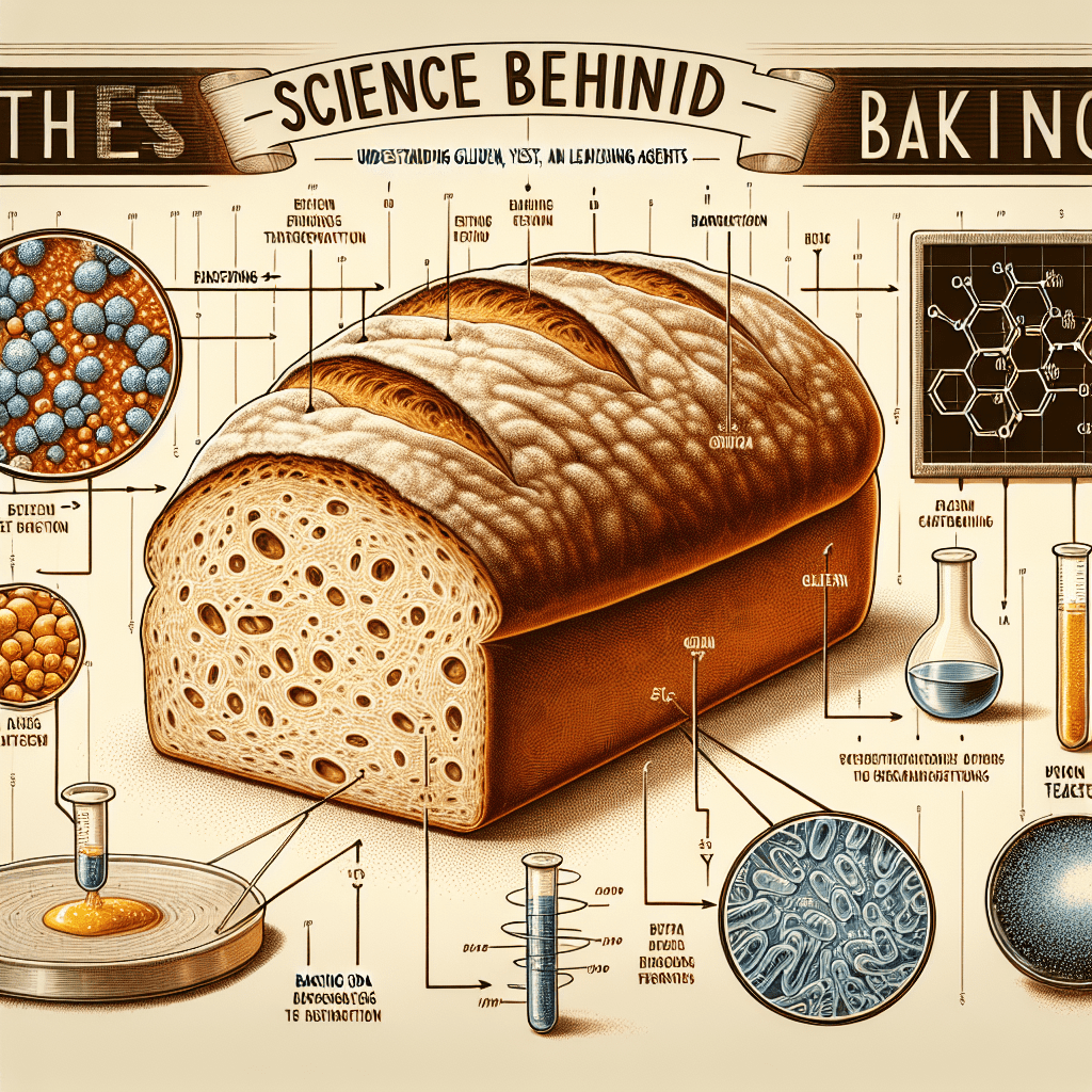 The Science Behind Baking: Understanding Gluten, Yeast, and Leavening Agents