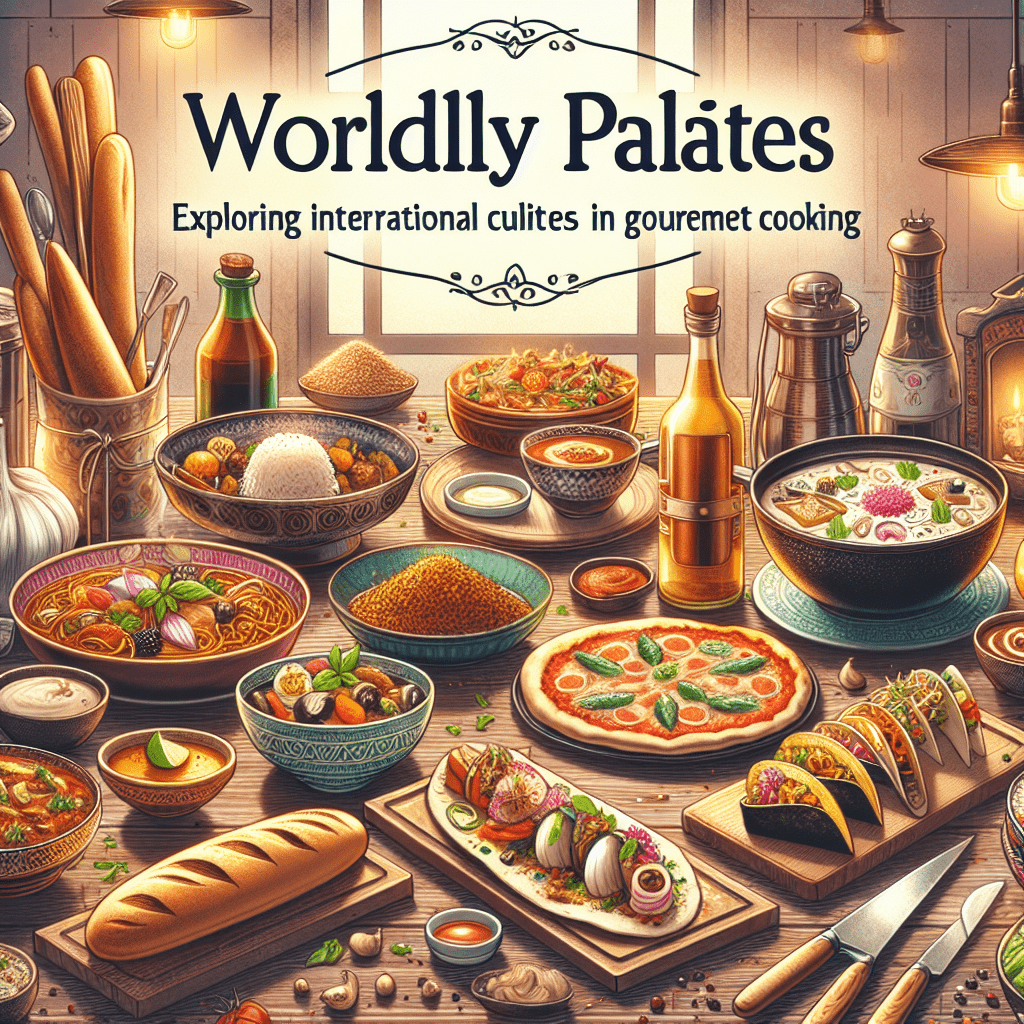 Worldly Palates: Exploring International Cuisines in Gourmet Cooking