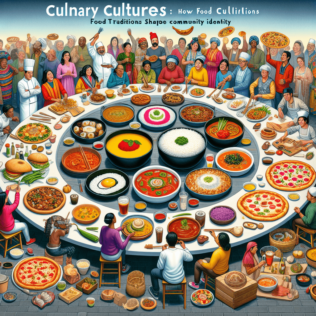 Culinary Cultures: How Food Traditions Shape Community Identity