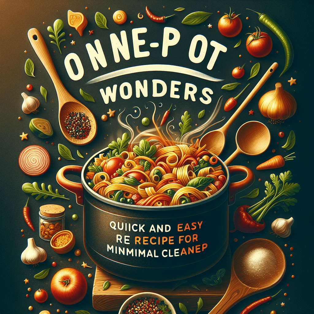 One-Pot Wonders: Quick and Easy Recipes for Minimal Cleanup