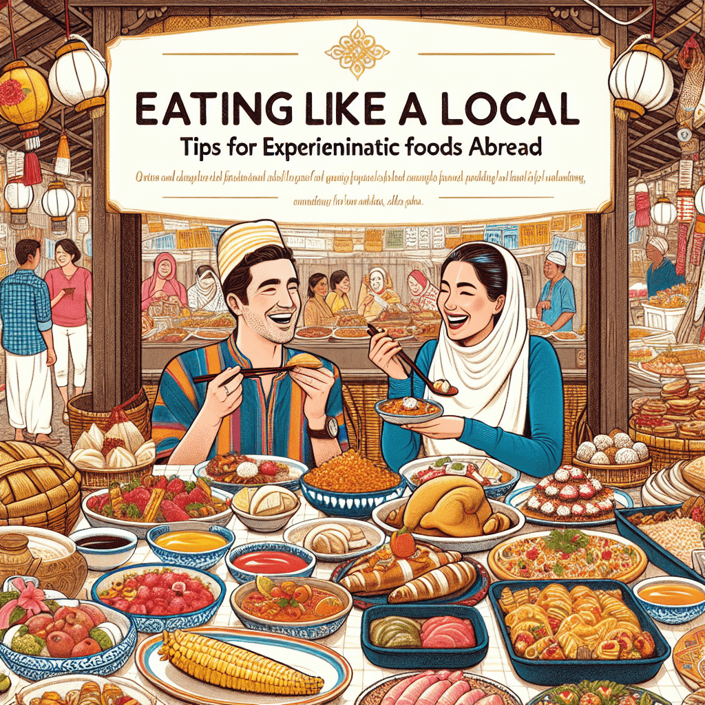 Eating Like a Local: Tips for Experiencing Authentic Foods Abroad