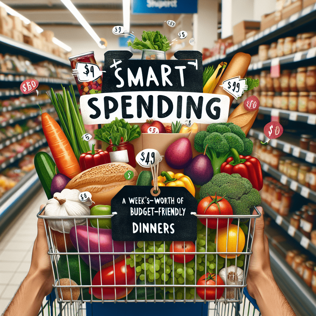 Smart Spending: A Week’s Worth of Groceries for Budget-Friendly Dinners