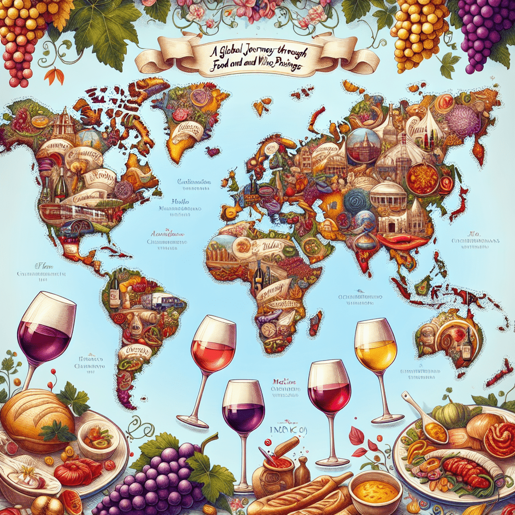 A Global Journey Through Food and Wine Pairings