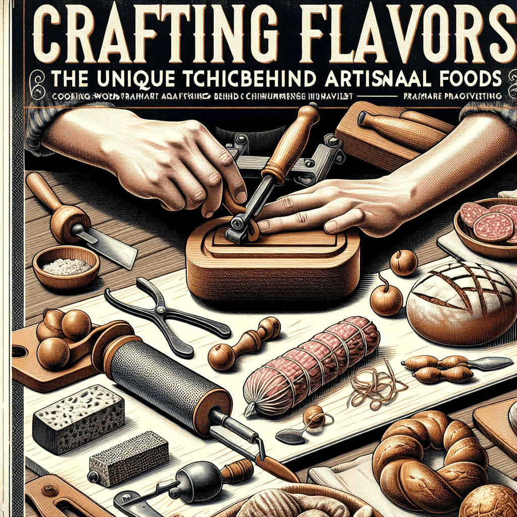 Crafting Flavors: The Unique Techniques Behind Artisanal Foods