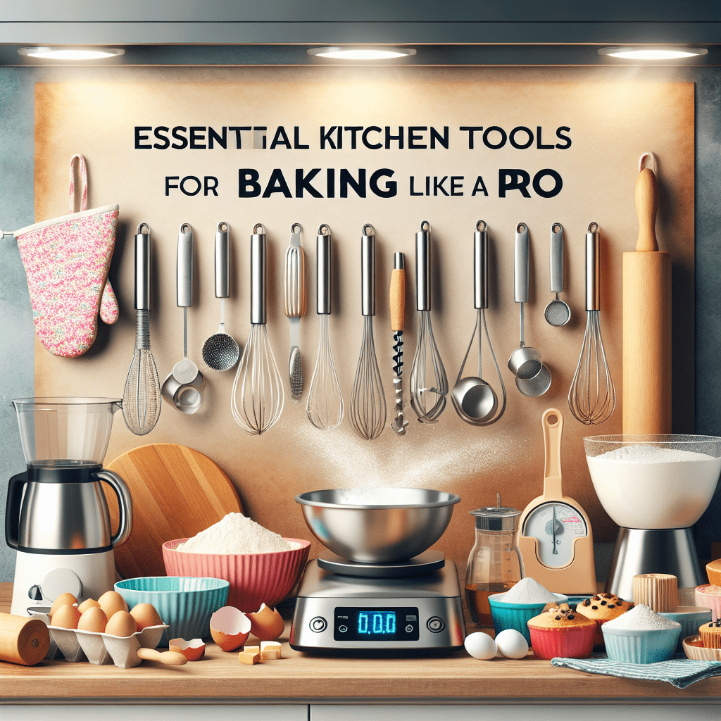 Essential Kitchen Tools for Baking Like a Pro