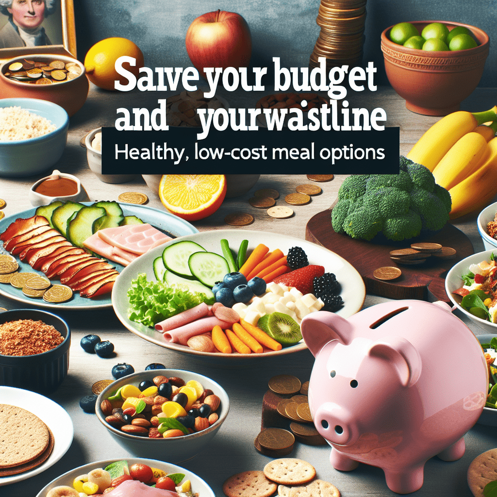 Save Your Budget and Your Waistline: Healthy, Low-Cost Meal Options