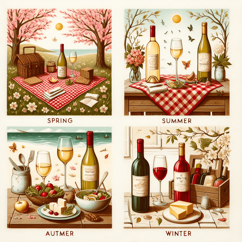 Seasonal Delights: Pairing Food and Wine Through the Seasons