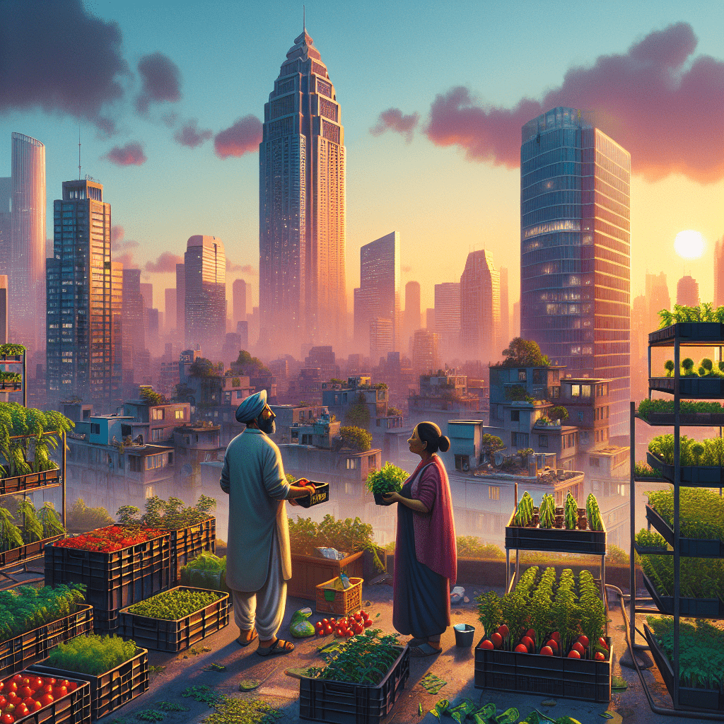 The Role of Urban Agriculture in Promoting Food Sustainability