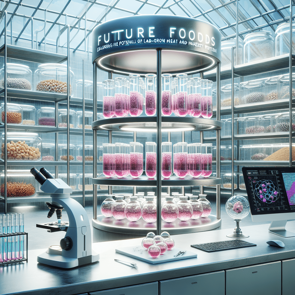 Future Foods: Exploring the Potential of Lab-Grown Meat and Insect Protein