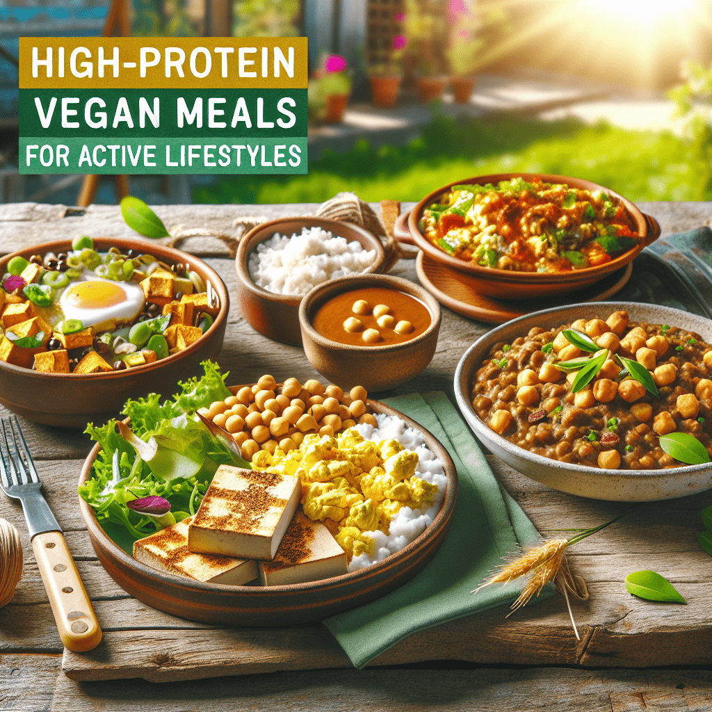 High-Protein Vegan Meals for Active Lifestyles