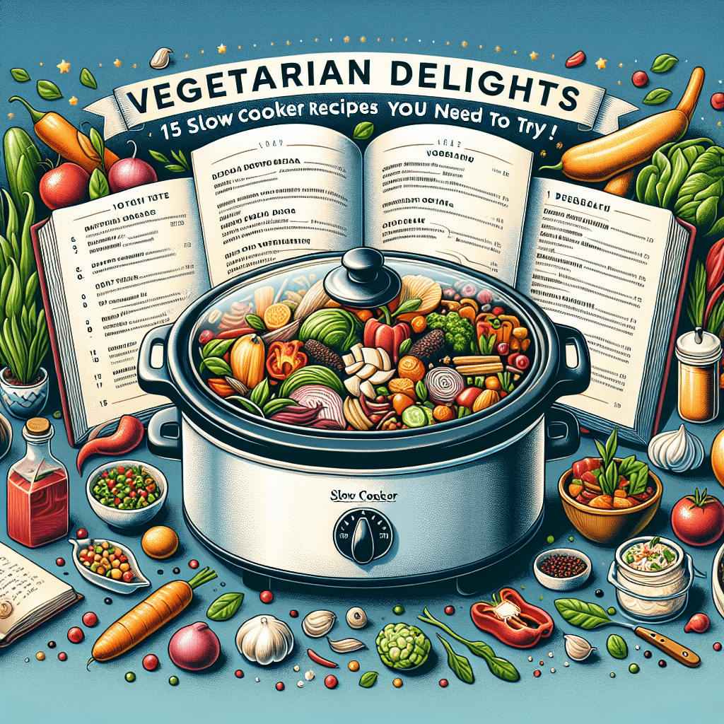 Vegetarian Delights: 15 Slow Cooker Recipes You Need to Try