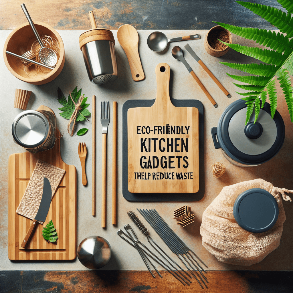Eco-Friendly Kitchen Gadgets That Help Reduce Waste