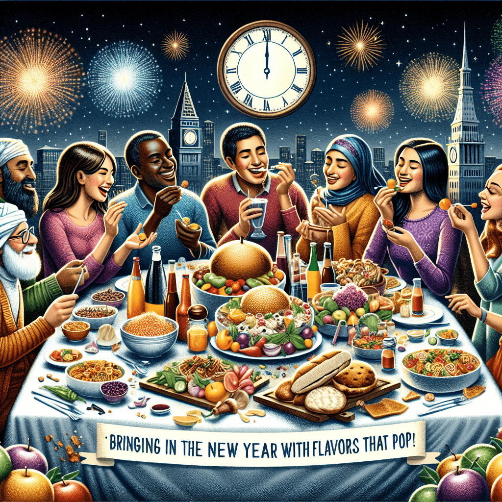 Bringing in the New Year with Flavors That Pop