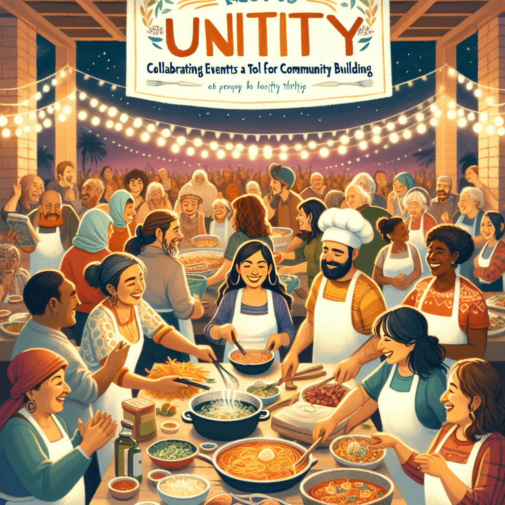 Recipes for Unity: Collaborative Cooking Events as a Tool for Community Building