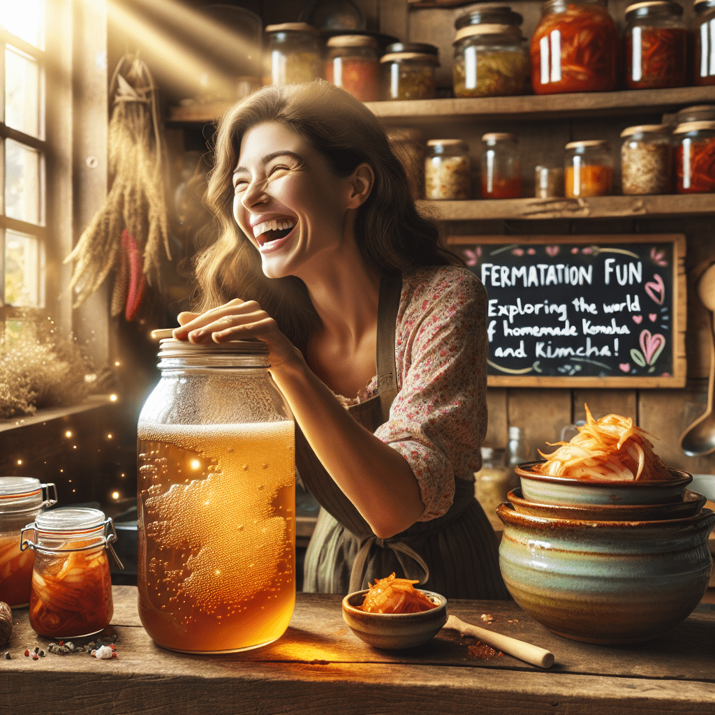 Fermentation Fun: Exploring the World of Homemade Kombucha and Kimchi