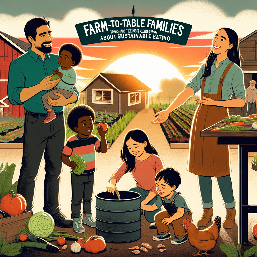Farm-to-Table Families: Teaching the Next Generation About Sustainable Eating