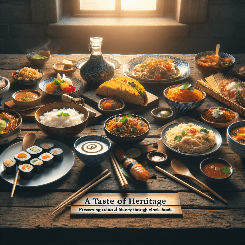 A Taste of Heritage: Preserving Cultural Identity Through Ethnic Foods